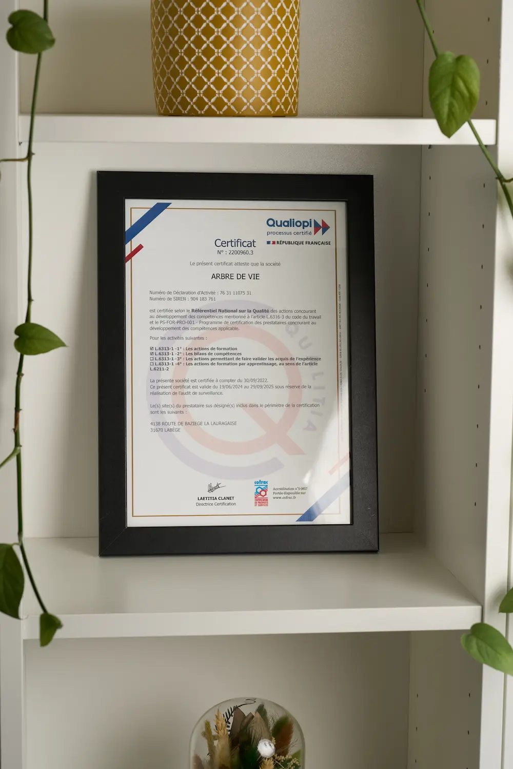 Certification Qualiopi – Référentiel National Qualité